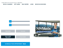 Tablet Screenshot of nwmaids.com